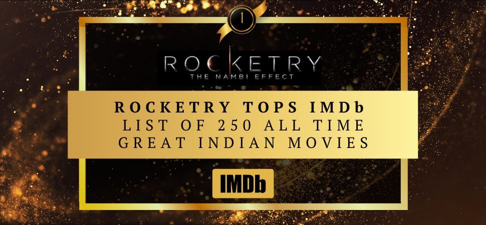Rocketry tops IMDB list of 250 all time great Indian movies