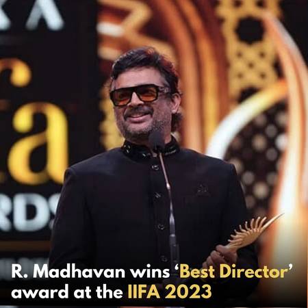 R. Madhavan wins ‘Best Director’ award at the IIFA 2023