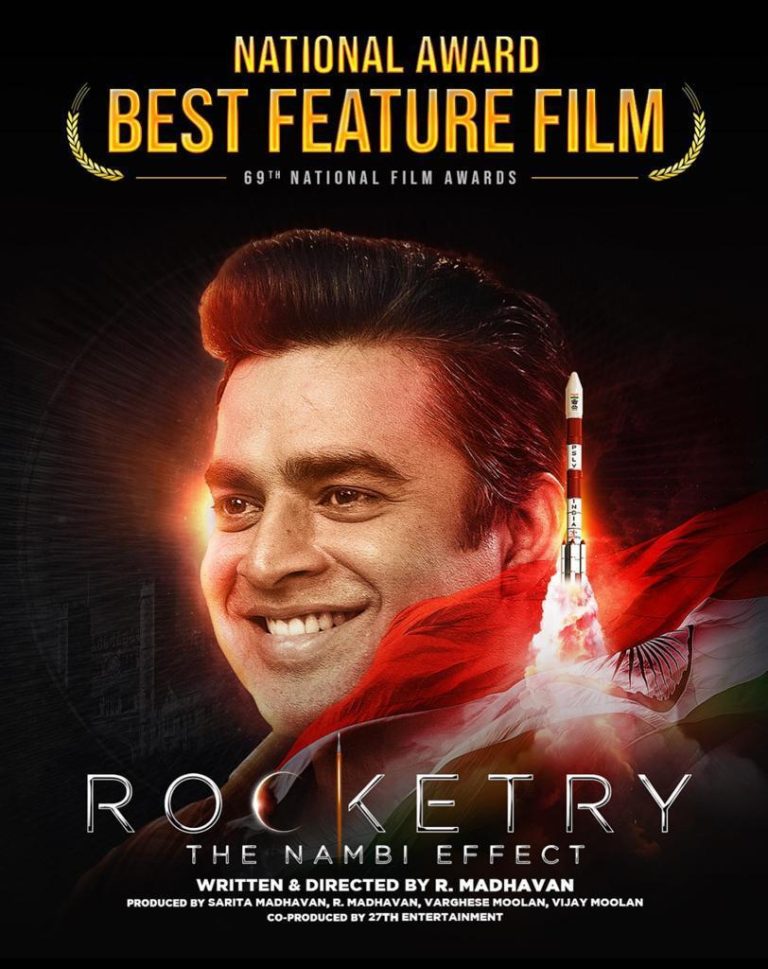 Rocketry: The Nambi Effect' Wins Best Film At 69th National Awards
